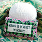 Nobody Is Perfect Needlepoint Pillow