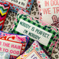 Nobody Is Perfect Needlepoint Pillow