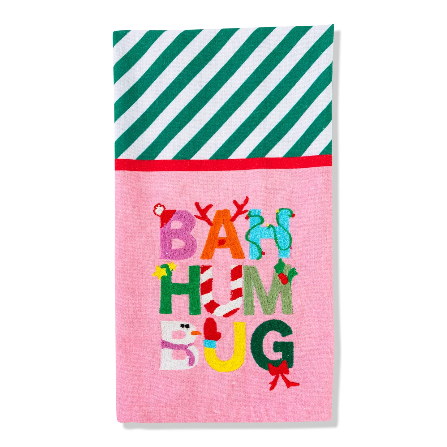 Bah Humbug Dish Towel