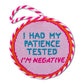 Needlepoint Ornament- Patience