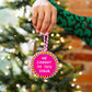 Needlepoint Ornament- Sober