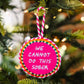 Needlepoint Ornament- Sober