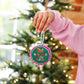 Needlepoint Ornament- Sleigh