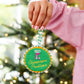 Needlepoint Ornament- Champagne Problems