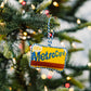 Needlepoint Icon Ornament- Metro Card