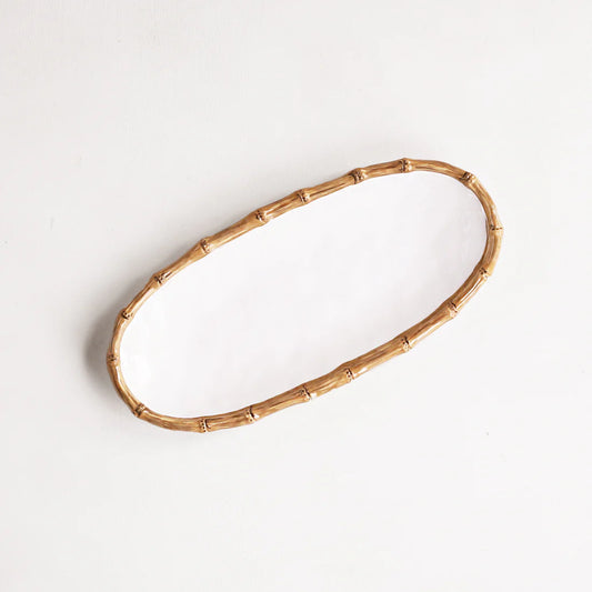 Medium Bamboo Oval Platter