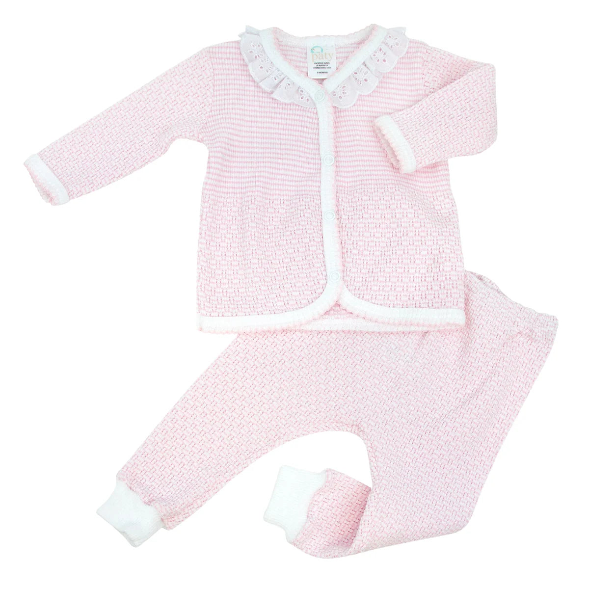 pink 2 piece set for baby