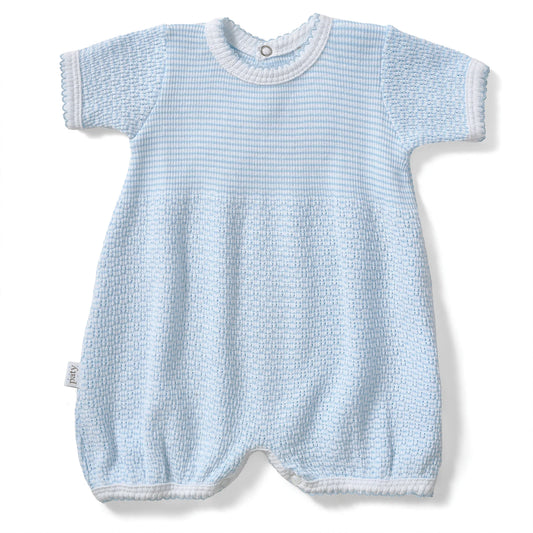 Blue baby romper