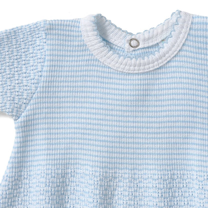 PatyKnit™ Straight Hem Bubble - Blue