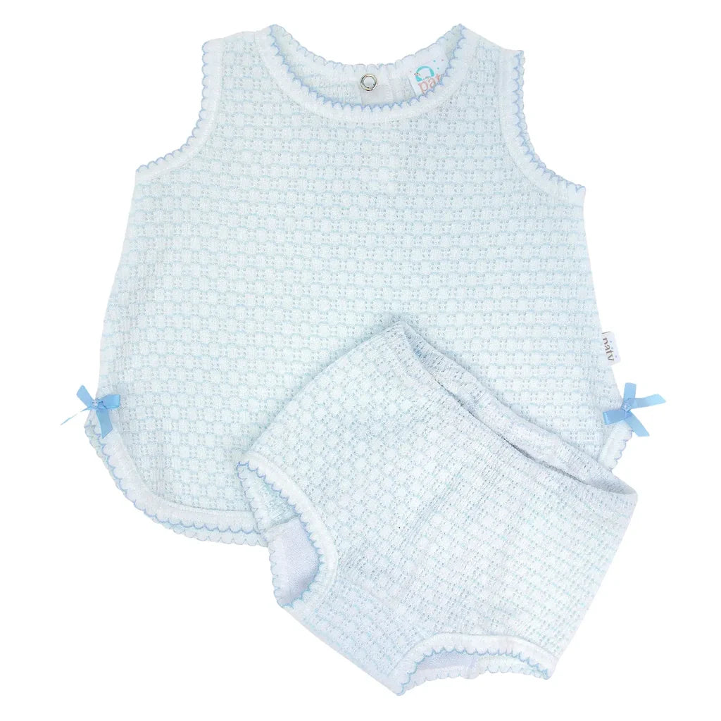 Blue Diaper Set - No Bow