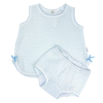 Blue Diaper Set - No Bow