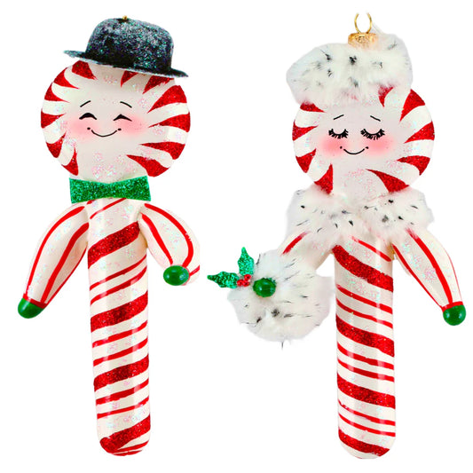 Minty Match Ornament