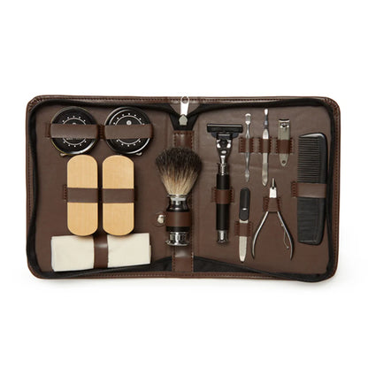 On The Go Grooming And Shoe-Shine Kit