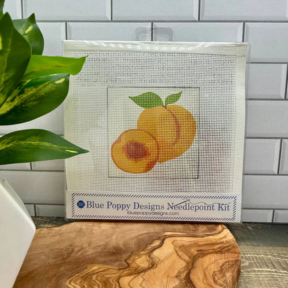 Blue Poppy Needlepoint Kit