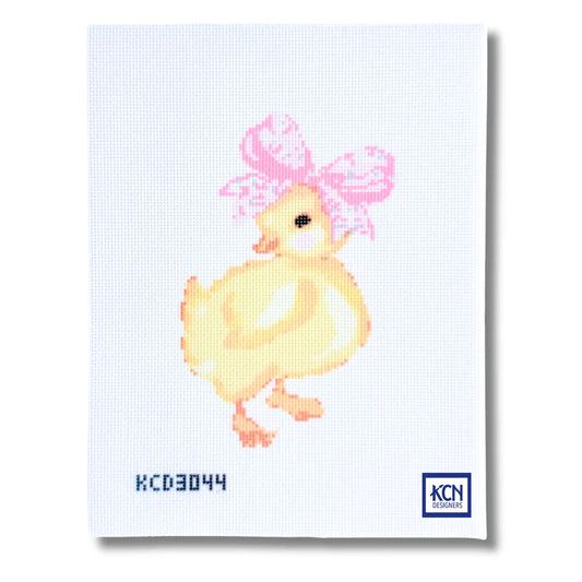 Duck with Bow Canvas