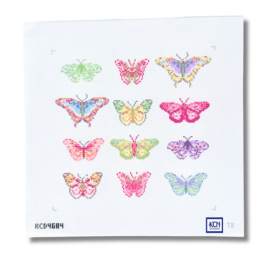 butterfly needlepoint canvas