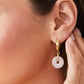 Ophelia Earrings Rose Quartz