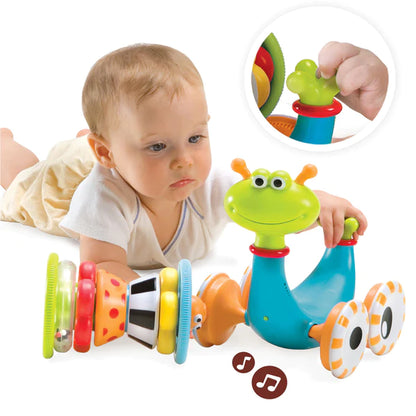 Yookidoo Crawl n' Go Snail toy for babies 