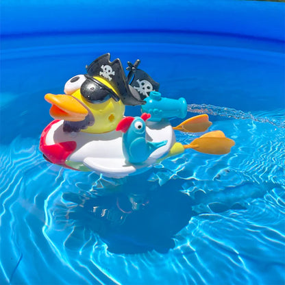 Yookidoo Jet Duck Create a Pirate bath water toy for kids 2 to 6 years old 
