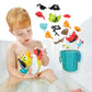 Yookidoo Jet Duck Create a Pirate bath water toy for kids 2 to 6 years old 