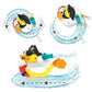 Yookidoo Jet Duck Create a Pirate bath water toy for kids 2 to 6 years old 