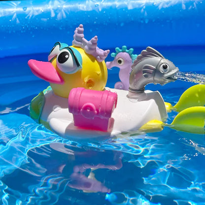 Yookidoo Jet Duck Create a Mermaid water toy for kids 