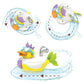 Yookidoo Jet Duck Create a Mermaid water toy for kids 