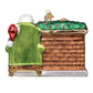 Santa at Hearth Ornament