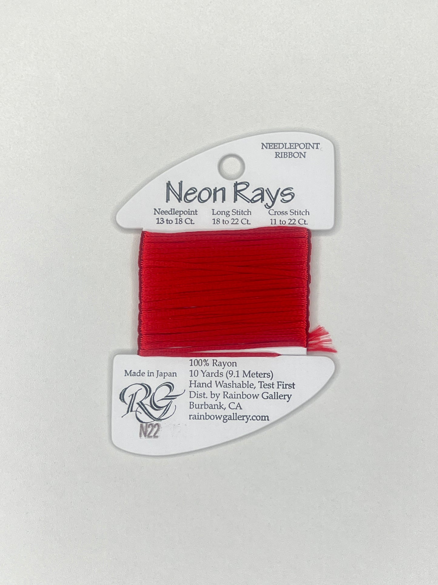 Neon Rays Card