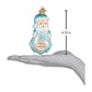 Baby Boy's First Santa Lovey Ornament