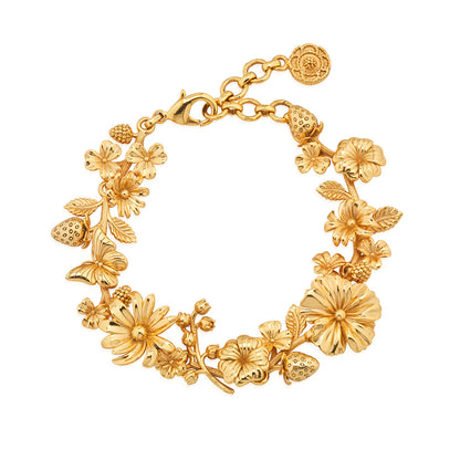 Meadow Bouquet Link Bracelet 7"+2"