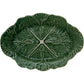 Green Cabbage Small Oval Platter 15"