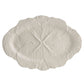 Beige Cabbage Oval Platter 15"