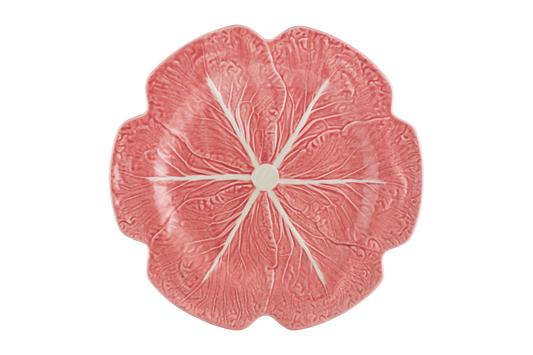 Pink Cabbage Charger Plate