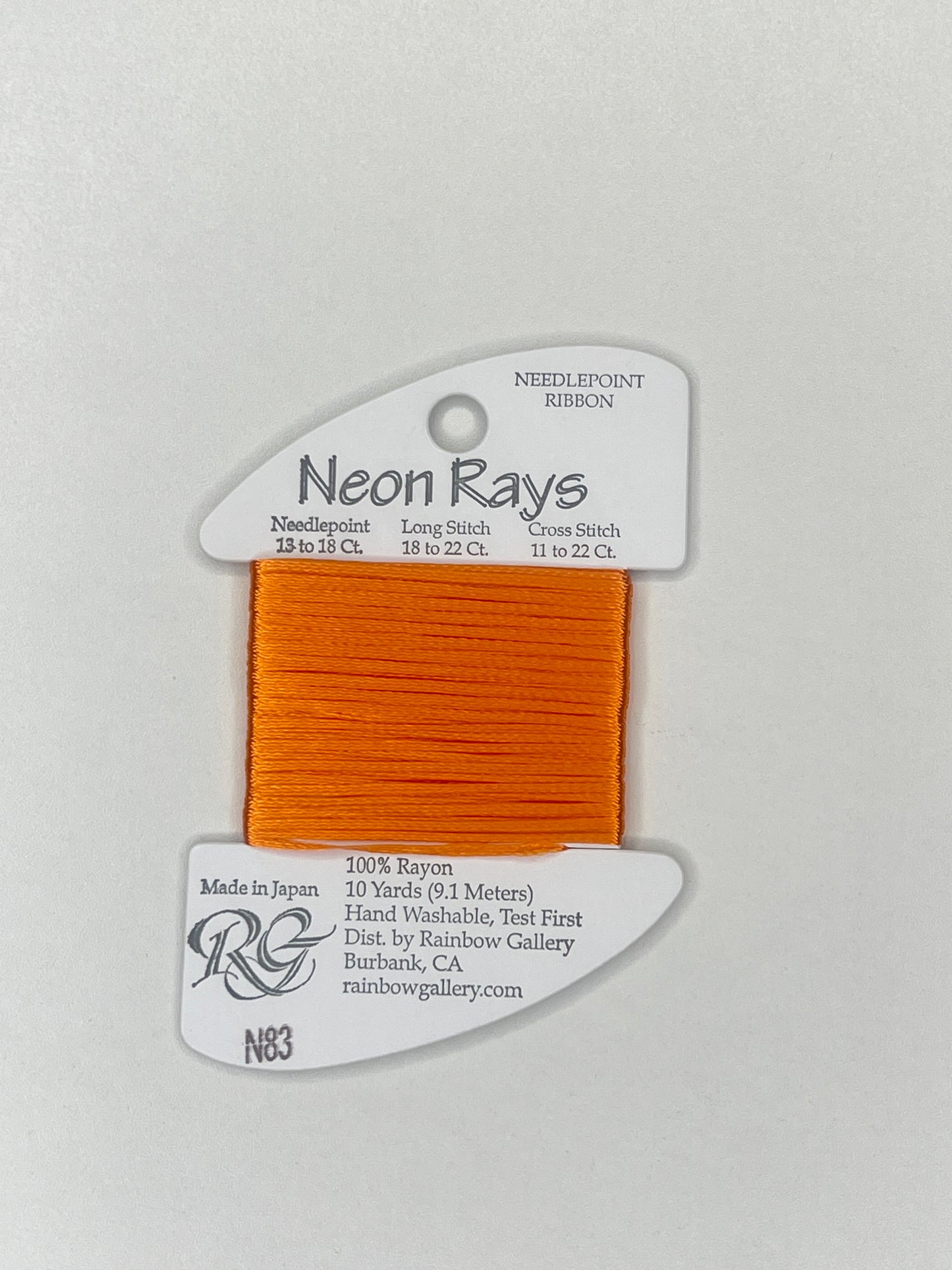 Neon Rays Card