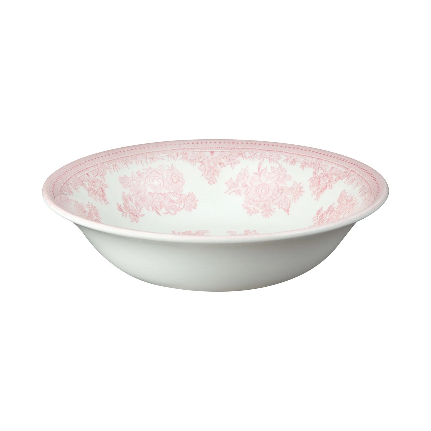 Pink Asiatic Pheasants Soup Pudding Bowl