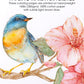 Floral Themed Watercolor Coloring Book
