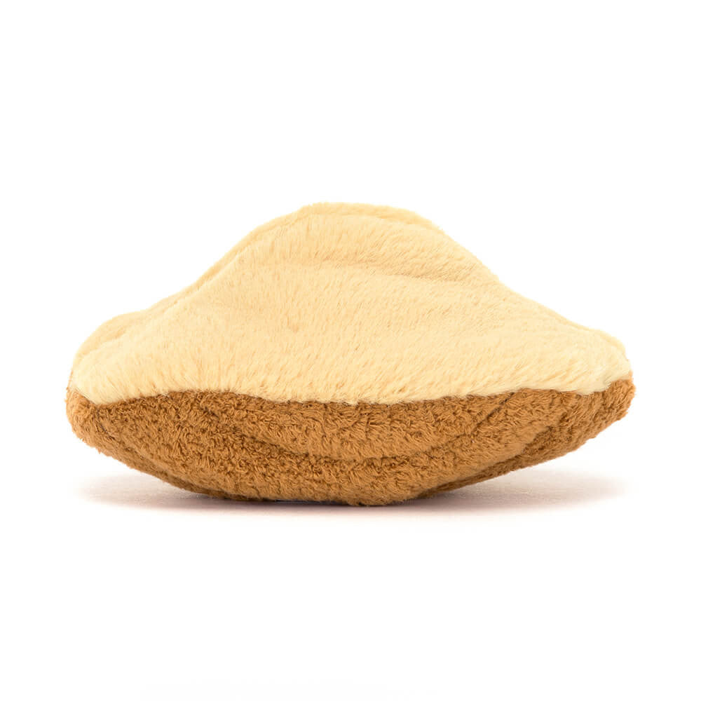 Toy resembling a sand dune on a white background