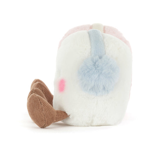 Amuseable Toastie Pink and White Marshmellow