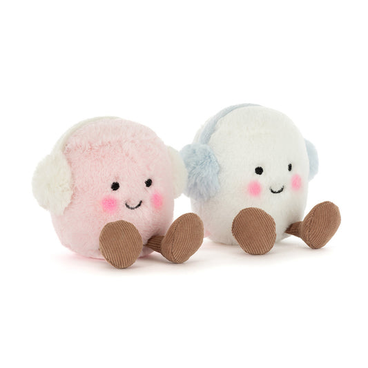 Amuseable Toastie Pink and White Marshmellow