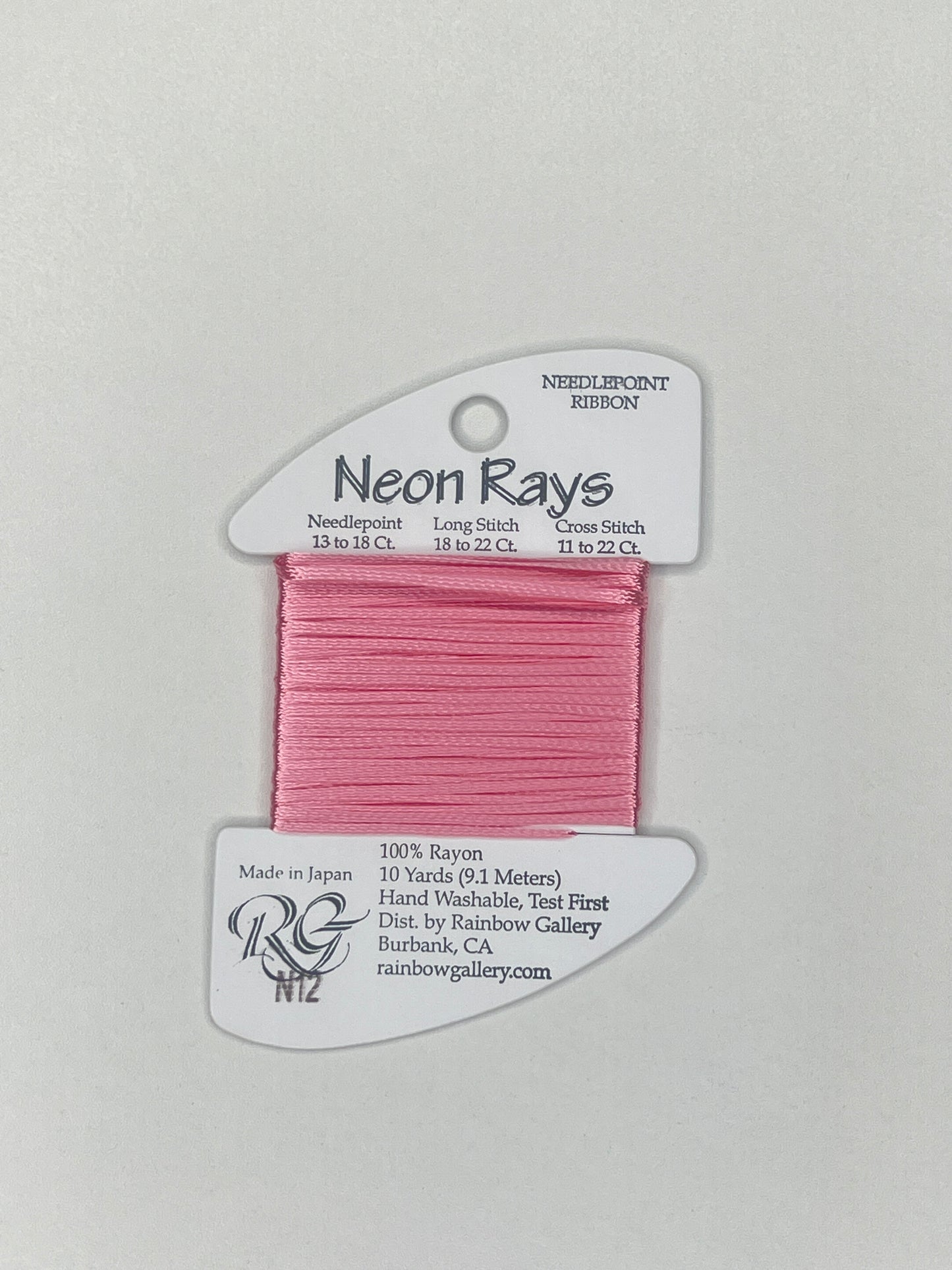 Neon Rays Card