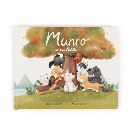 Munro in the middle jellycat childrens book