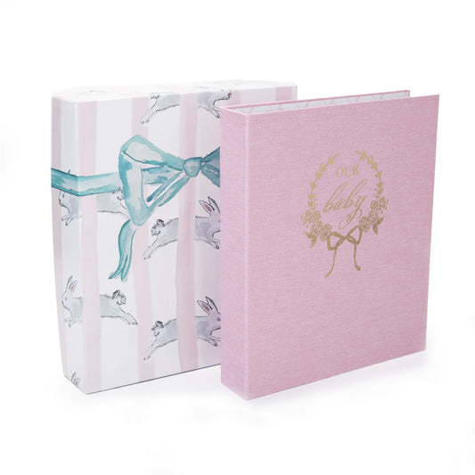 Over The Moon Our baby memory book