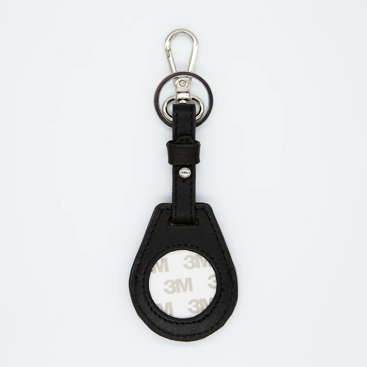 Black air tag key fob