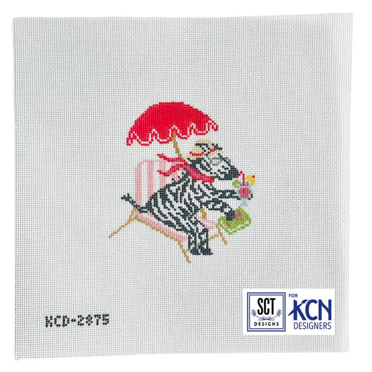 La Dolce Vita Riviera Zebra Canvas