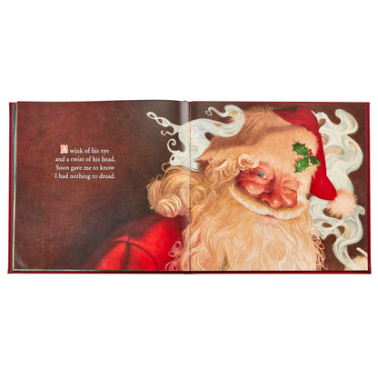 The Night Before Christmas-Red Leather