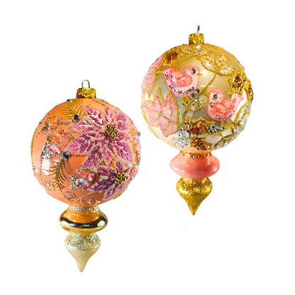 Coral Blush Ornament