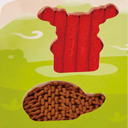 Hape Forest Animal Tactile Puzzle toys for kids 