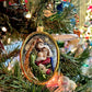 Holy Family Medallion Ornament