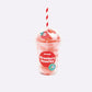 Strawberry Smoothie Socks